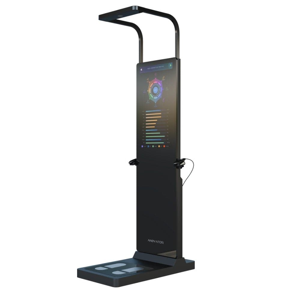 Anovator A5, analyseur de composition corporelle à impédancemétrie disponible à 4D Gym au Thor