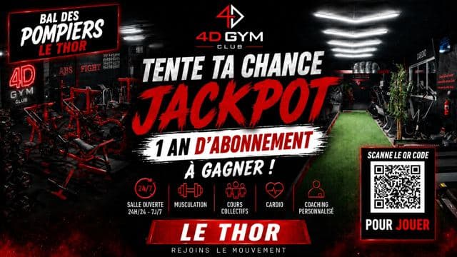 La communauté du 4D Gym Club réunie lors d'un événement du club au Thor